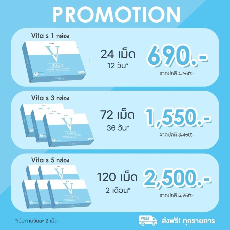 vita s promotion